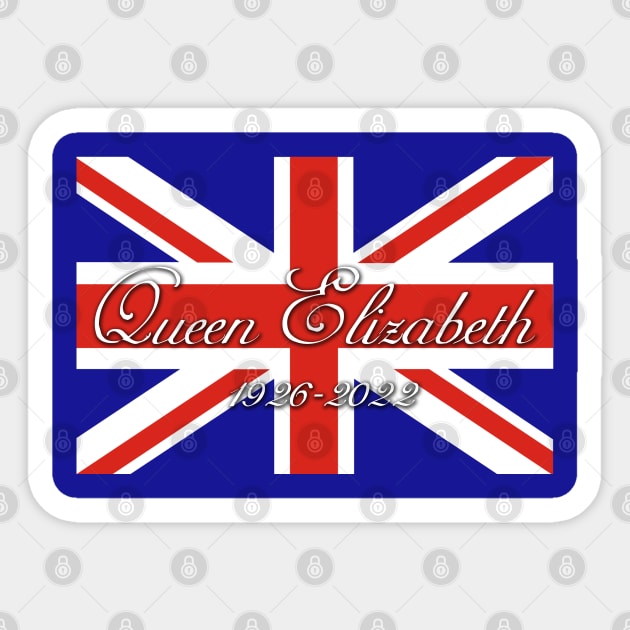 Queen Elizabeth II Sticker by Scar